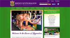 Desktop Screenshot of kreweofpygmalion.org